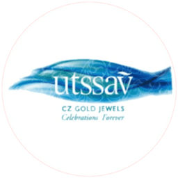 Utssav CZ Gold logo